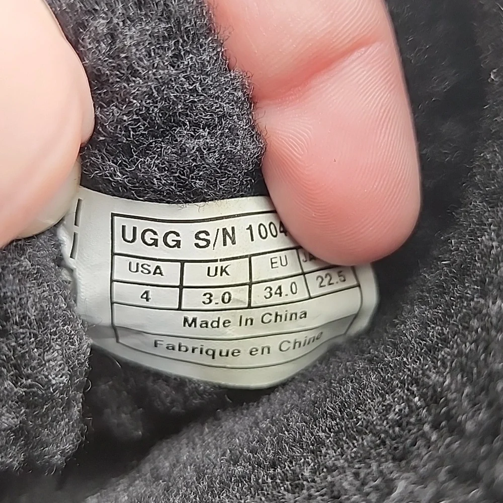 Ugg Australia Kids Bailey Bow Lizard Boot Size Kids 4